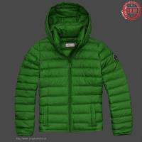 heren abercrombie fitch hooded donsjassen groen Groothandel tkf5z207